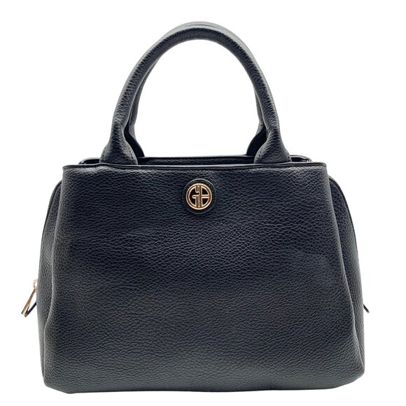 Giani Bernini Black Small Satchel Bag - Picture 1 of 11